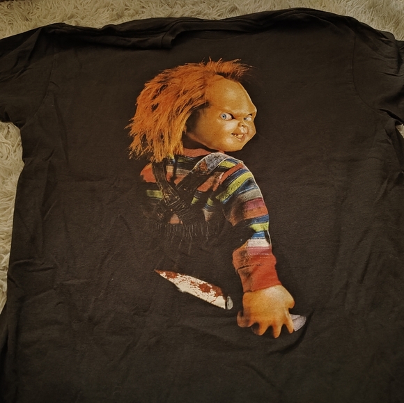 Chucky Horror Tee Men's Large - Picture 2 of 3